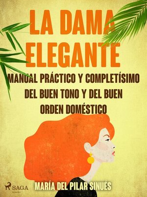 cover image of La dama elegante